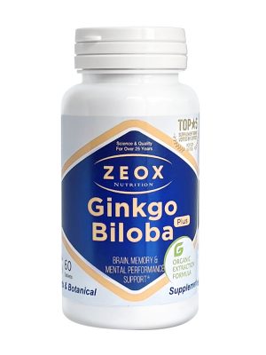 Гинкго билоба Ginkgo Biloba Plus ZEOX Nutrition, 60 таблеток