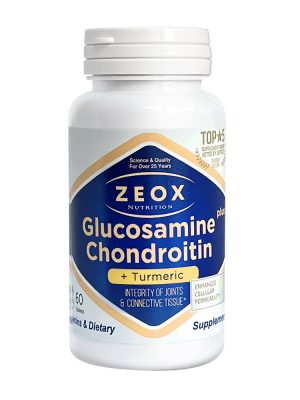 Глюкозамин хондроитин 250 мг Glucosamine Plus 250 mg ZEOX Nutrition, 60 таблеток