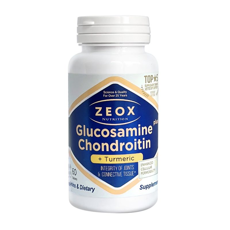 Глюкозамин хондроитин 250 мг Glucosamine Plus 250 mg ZEOX Nutrition, 60 таблеток