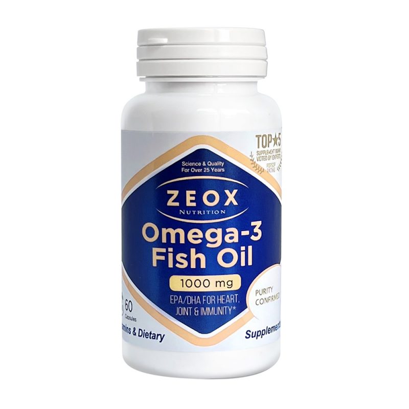 Омега 3/Omega Oil ZEOX Nutrition, 60 вегетарианских капсул