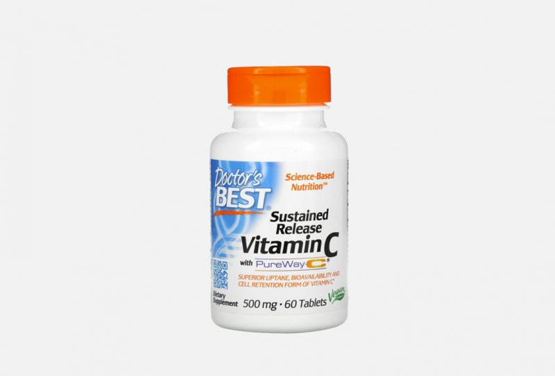 DOCTORS BEST sustained release vitamin с 500 мг