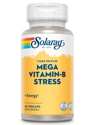 solaray Комплекс витаминов группы b+витамин С, 60 вегетарианских капсул