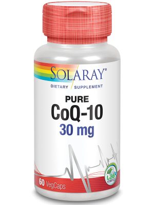 solaray Коэнзим q10 30 мг, 60 вегетарианских капсул
