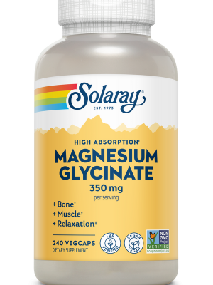 solaray Глицинат магния 350 мг, 120 капсул
