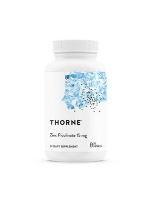 thorne research Цинк Пиколинат 15 мг, 60 капсул