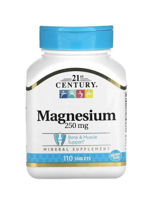 БАД «21-й Век Магний 250 мг», 110 таблеток