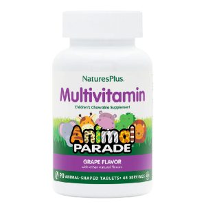 БАД «Парад Зверят. Детский витаминно-минеральный комплекс со вкусом винограда» («Animal Parade® Source of Life – Grape»), 90 жевательных таблеток