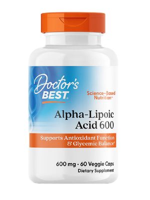 БАД «Альфа-Липоевая кислота Doctor Best» («Doctor’s Best Alpha-Lipoic Acid»), 100 мг, 60 капсул