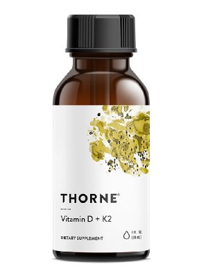 БАД «Торн Ресерч Витамин Витамин Д/К2 жидкий» («TD/К2 Liquid»)