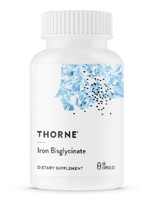 БАД «Thorne Research Железо Бисглицинат» («Thorne Research Iron Bisglycinate»)