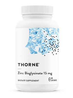 БАД «Торн Ресерч Бисглицинат цинка 15 мг» («Thorne Research Zinc Bisglycinate 15 mg»)