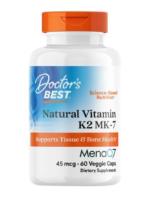 БАД «Витамин K2 MK-7» («Natural Vitamin K2 MK-7»), 45 мкг, 60 таблеток