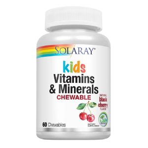 БАД «Соларей Кидс Витамины и Минералы» («Solaray Kids Vitamins & Minerals»), 60 капсул
