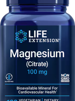 БАД «Лайф Экстеншн Магний (Цитрат)», 100 капсул