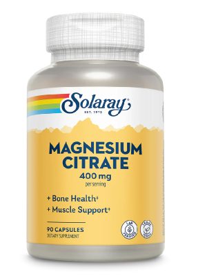 БАД «Соларей Магния цитрат» («Solaray Magnesium Citrate»), 90 капсул