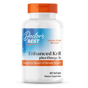 БАД «Омега-3 из масла антарктического криля и рыб» «Enhanced Krill plus with Omega 3s», 60 капсул