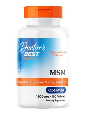 БАД «Метилсульфонилметан МСМ Доктор Бэст» («MSM Doctor’s Best»), 180 капсул