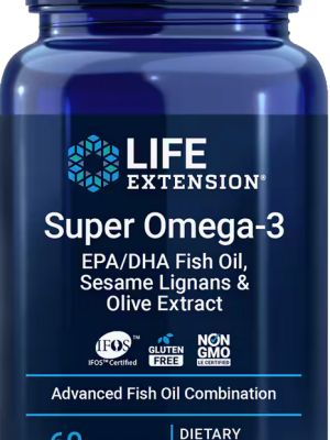 БАД «Лайф Экстеншн Супер Омега-3», 60 мягких капсул