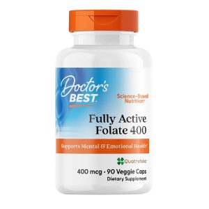 БАД «Фолиевая кислота с витамином С» («Fully Active Folate 400»), 90 капсул