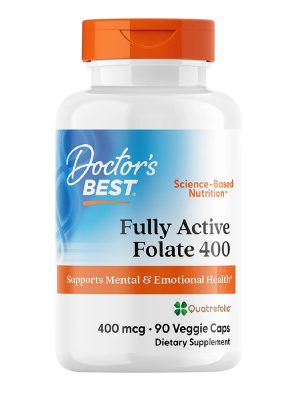 БАД «Фолиевая кислота с витамином С» («Fully Active Folate 400»), 90 капсул