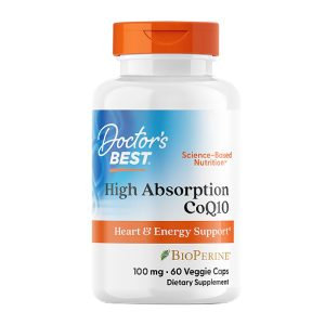 БАД «Коэнзим Q10 Doctor Best» («High Absorption Co Q10»), 90 мг, 60 капсул