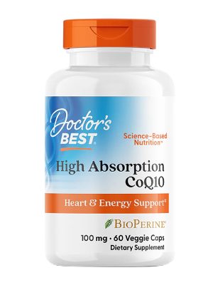 БАД «Коэнзим Q10 Doctor Best» («High Absorption Co Q10»), 90 мг, 60 капсул