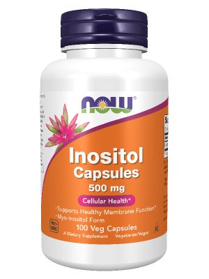 БАД «NOW Инозитол 500 мг» («NOW Inositol»), 100 капсул