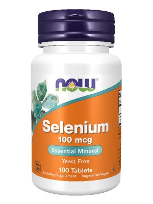 БАД «NOW Селен 100 мкг» («NOW Selenium 100 mcg»), 100 таблеток