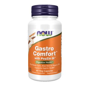 БАД «NOW ГастроКомфорт» («NOW Gastro Comfort with PepZin GL»), 60 капсул